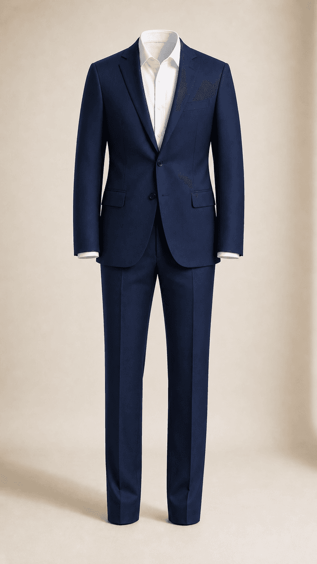 [suit] کت‌وشلوار پرفورمنس سرمه‌ای